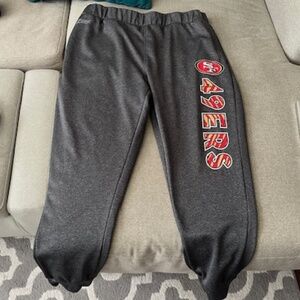 49ers sweatpants NFL Team Apparel Size XL